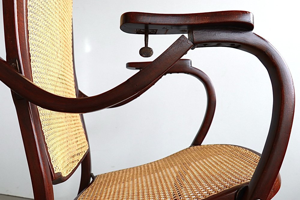 Foldable Model No. 1 Armchair in Bentwood from Gebrüder Thonet Vienna GMBH, 1883