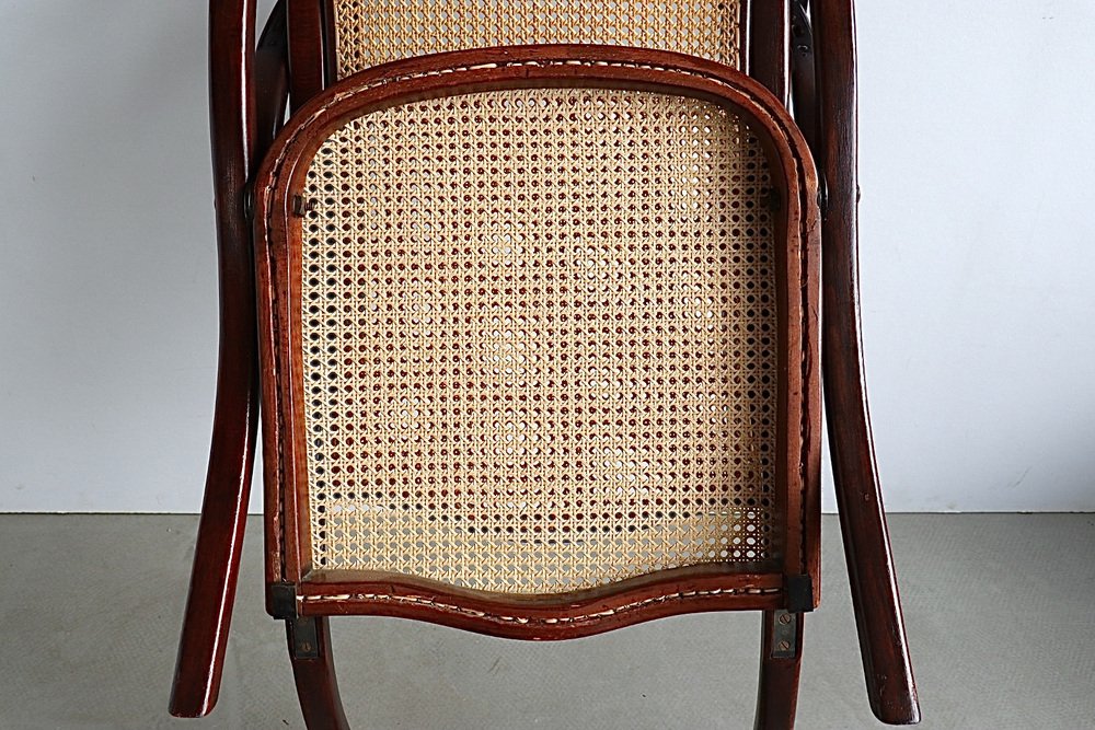 Foldable Model No. 1 Armchair in Bentwood from Gebrüder Thonet Vienna GMBH, 1883