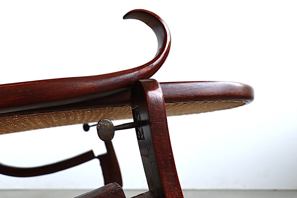 Foldable Model No. 1 Armchair in Bentwood from Gebrüder Thonet Vienna GMBH, 1883