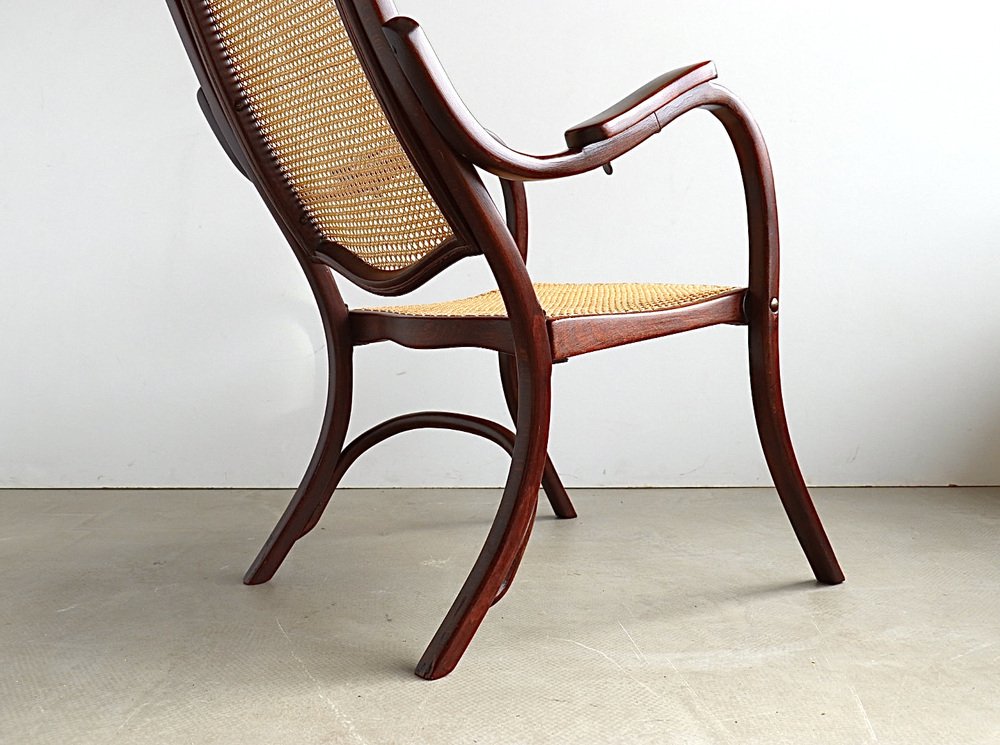 Foldable Model No. 1 Armchair in Bentwood from Gebrüder Thonet Vienna GMBH, 1883