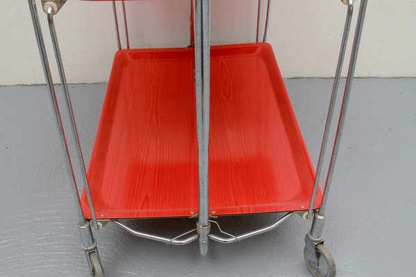 Foldable Serving Cart from Dinett, 1970s-PF-1768515