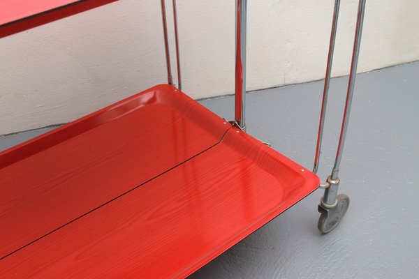 Foldable Serving Cart from Dinett, 1970s-PF-1768515