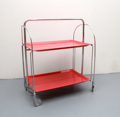 Foldable Serving Cart from Dinett, 1970s-PF-1768515