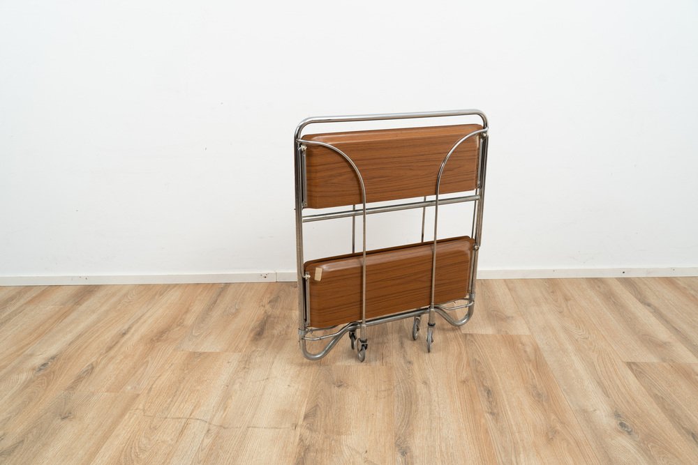 Foldable Serving Trolley by Bremshey & Co., 1960s