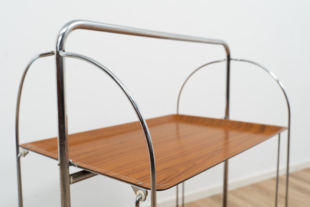 Foldable Serving Trolley by Bremshey & Co., 1960s