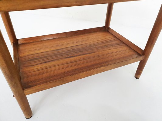 Foldable Side Table by Grete Jalk for Poul Jeppesen, Denmark, 1960s-ZO-1170658