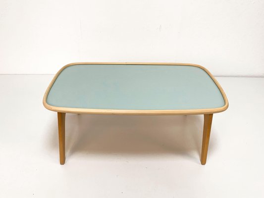 Folding and Adjustable Bed Tray in Laminated Wood by Fratelli Reguitti, Italy, 1950s-JDR-1126280