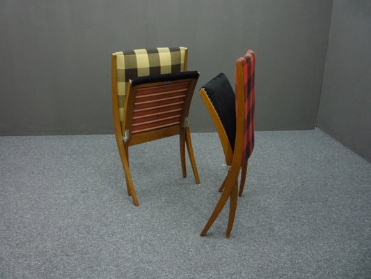 Folding Antimott Chairs by Ulrich Hermstrüwer for Wilhelm Knoll, 1950s, Set of 2-UG-1706490