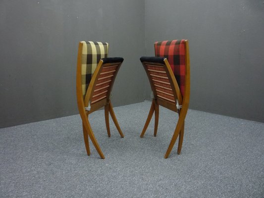 Folding Antimott Chairs by Ulrich Hermstrüwer for Wilhelm Knoll, 1950s, Set of 2-UG-1706490