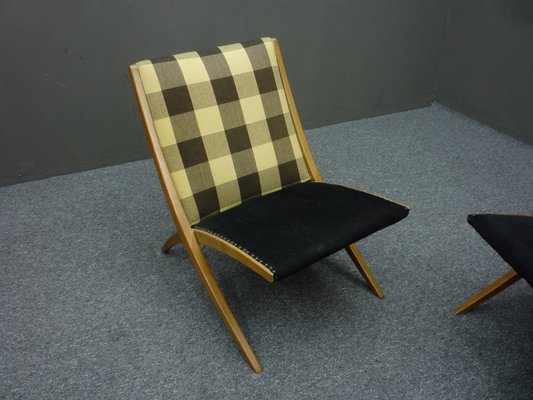 Folding Antimott Chairs by Ulrich Hermstrüwer for Wilhelm Knoll, 1950s, Set of 2-UG-1706490