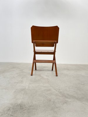 Folding Chair with Solid Wood Frame by Franco Albini for Poggi, 1952-IEW-1145138