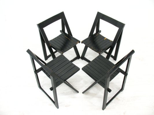 Folding Chairs, 1970s, Set of 4-WVA-730357