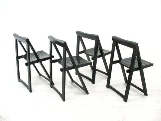 Folding Chairs, 1970s, Set of 4-WVA-730357