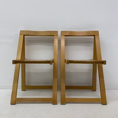 Folding Chairs by Aldo Jacober for Alberto Bazzani, 1960s, Set of 2-BGP-934902