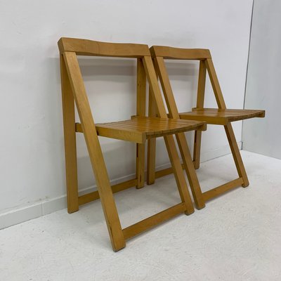 Folding Chairs by Aldo Jacober for Alberto Bazzani, 1960s, Set of 2-BGP-934902