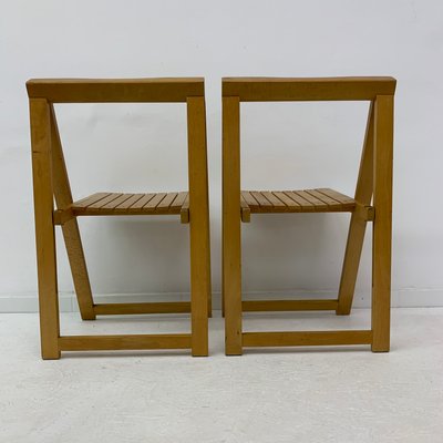 Folding Chairs by Aldo Jacober for Alberto Bazzani, 1960s, Set of 2-BGP-934902