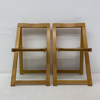 Folding Chairs by Aldo Jacober for Alberto Bazzani, 1960s, Set of 2-BGP-934902