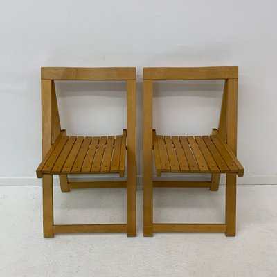 Folding Chairs by Aldo Jacober for Alberto Bazzani, 1960s, Set of 2-BGP-934902