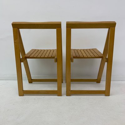 Folding Chairs by Aldo Jacober for Alberto Bazzani, 1960s, Set of 2-BGP-934902