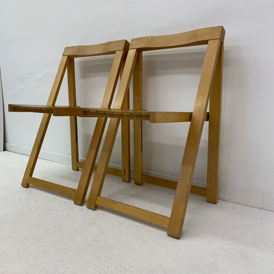 Folding Chairs by Aldo Jacober for Alberto Bazzani, 1960s, Set of 2-BGP-934902