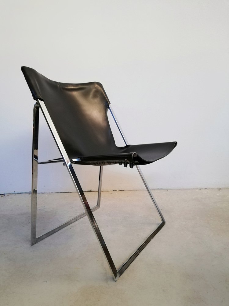 Folding Chairs by Marcello Cuneo for Amar, 1970s, Set of 4