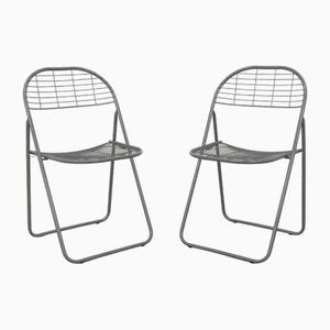 Folding Chairs by Niels Gammelgaard for Ikea, 1980s, Set of 2-RZV-1806907