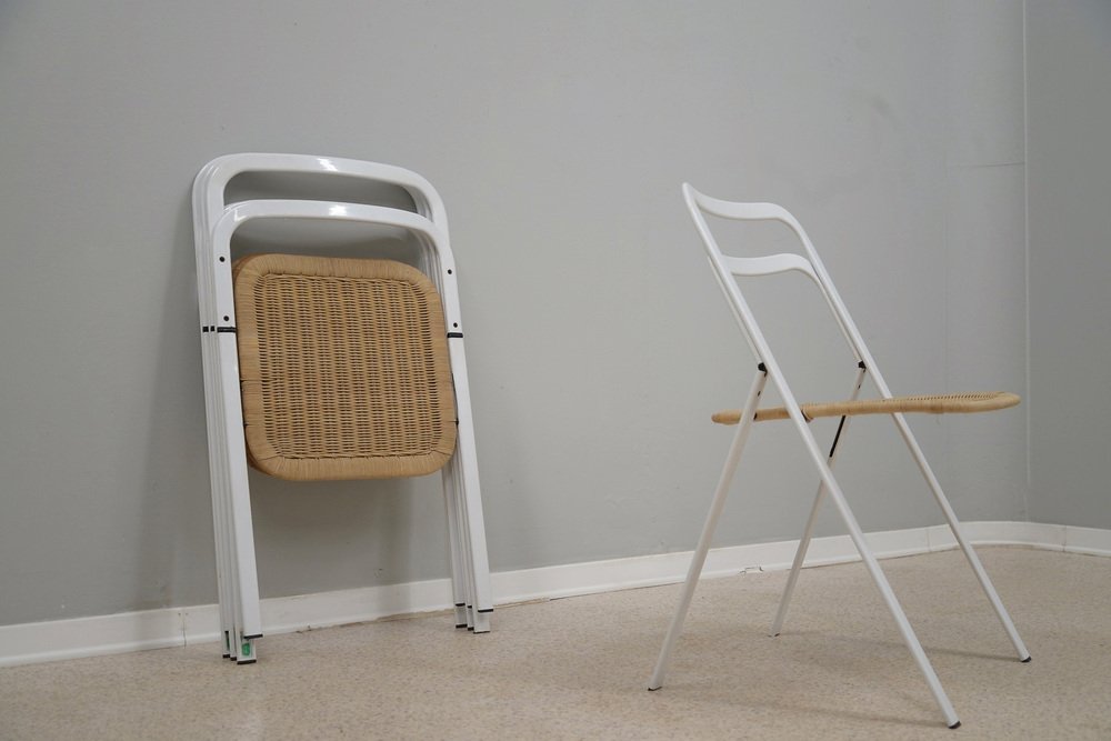 Folding Chairs from Cidue, 1970s, Set of 4