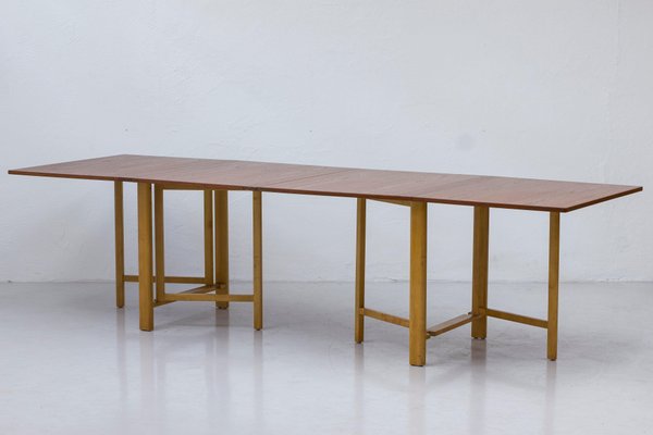 Folding Dining Table by Bruno Mathsson, 1950s-KO-1705372