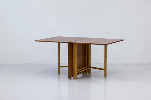 Folding Dining Table by Bruno Mathsson, 1950s-KO-1705372