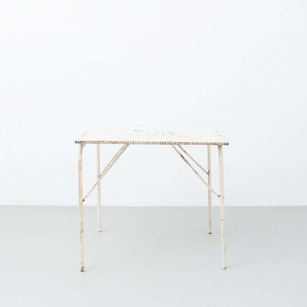 Folding Garden Table attributed to Mathieu Matégot, 1950s