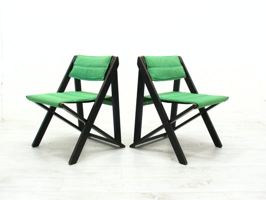 Folding Side Chairs, 1970s, Set of 2-WVA-1739040