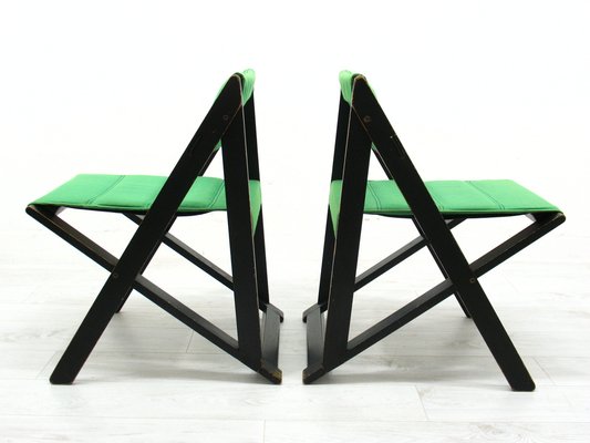 Folding Side Chairs, 1970s, Set of 2-WVA-1739040