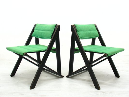 Folding Side Chairs, 1970s, Set of 2-WVA-1739040