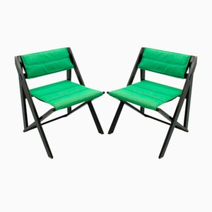 Folding Side Chairs, 1970s, Set of 2-WVA-1739040