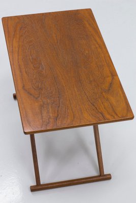 Folding Side Table by Knud Andersen, 1950s-KO-1791138