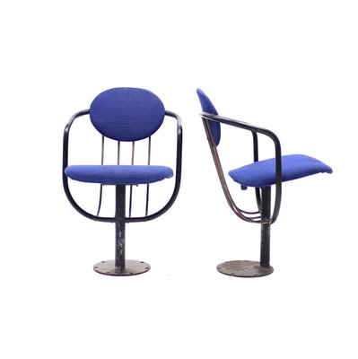 Folding Theatre Chairs by Poul Henningsen for Andreas Christensen, 1950s, Set of 2-KQ-729490