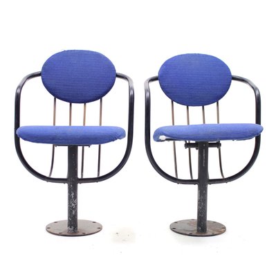 Folding Theatre Chairs by Poul Henningsen for Andreas Christensen, 1950s, Set of 2-KQ-729490