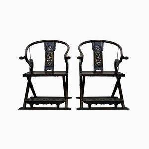 Folding Thrones, 1920s, Set of 2-KNM-834908