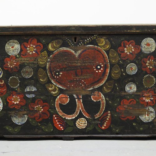 Folk Art Bridal Box