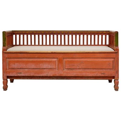 Folk Art Northern Swedish Bench-MJF-1786055