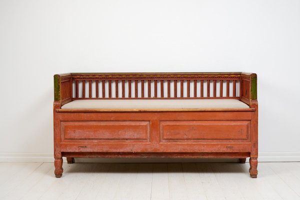 Folk Art Northern Swedish Bench-MJF-1786055