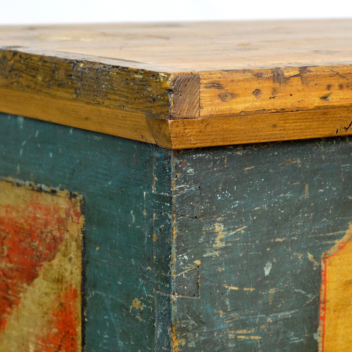 Folk Art Wedding Chest, 1870s