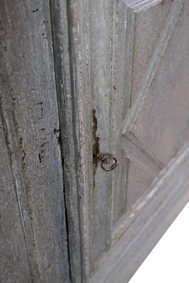 Food Cabinet Painted in Grey, 1720s-UY-2027295