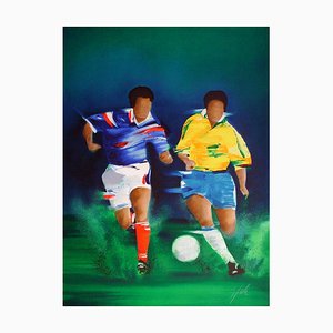 Football: Brazil France Final in 1998 by Victor Spahn-FMZ-898714