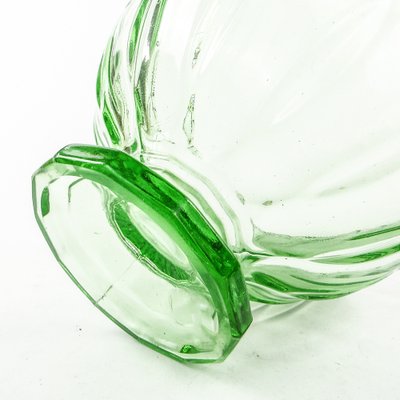 Footed Ring Bowl from Ząbkowice Glassworks, 1950s-BKO-1823434