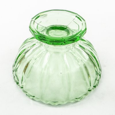 Footed Ring Bowl from Ząbkowice Glassworks, 1950s-BKO-1823434