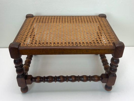 Footstool with Cane Top from H.Pander & Zonen, 1890s-WZZ-1393714