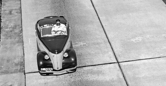 Ford Eifel Bridge Reichsautobahn Highway Bayreuth, Germany, 1935, Printed 2021