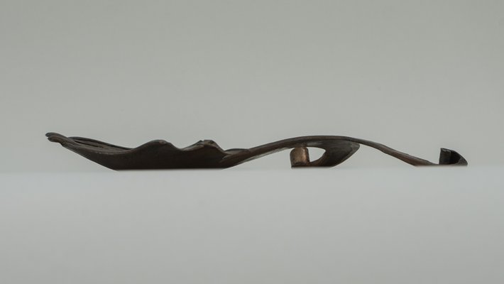 Forged Iron Ashtray in the Shape of a Fish, Vienna, 1960s-SPD-742227