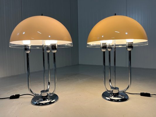 Form-Leuchte Table Lamps by Baulmann, 1960s Set of 2-TU-2041863